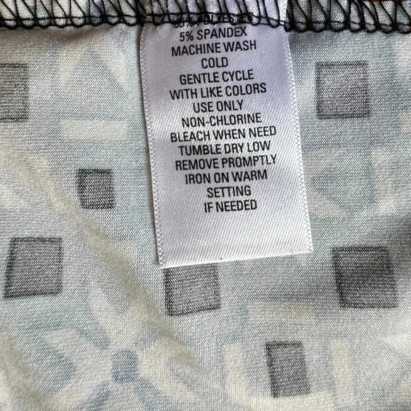 GREAT NORTHWEST INDIGO NWOT SLEEVELESS MAXI DRESS NAVY BLUE WHITE AQUA | MEDIUM - Picture 9 of 10